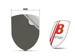 Bentley Personalized Car Emblems Elite Modern Look Robust